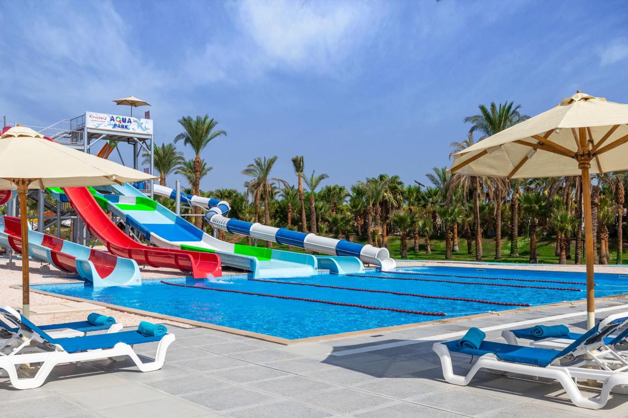 Xperience Kiroseiz Aquapark Premier-Naama Bay Otel Şarm El-Şeyh Dış mekan fotoğraf Aqua Park
